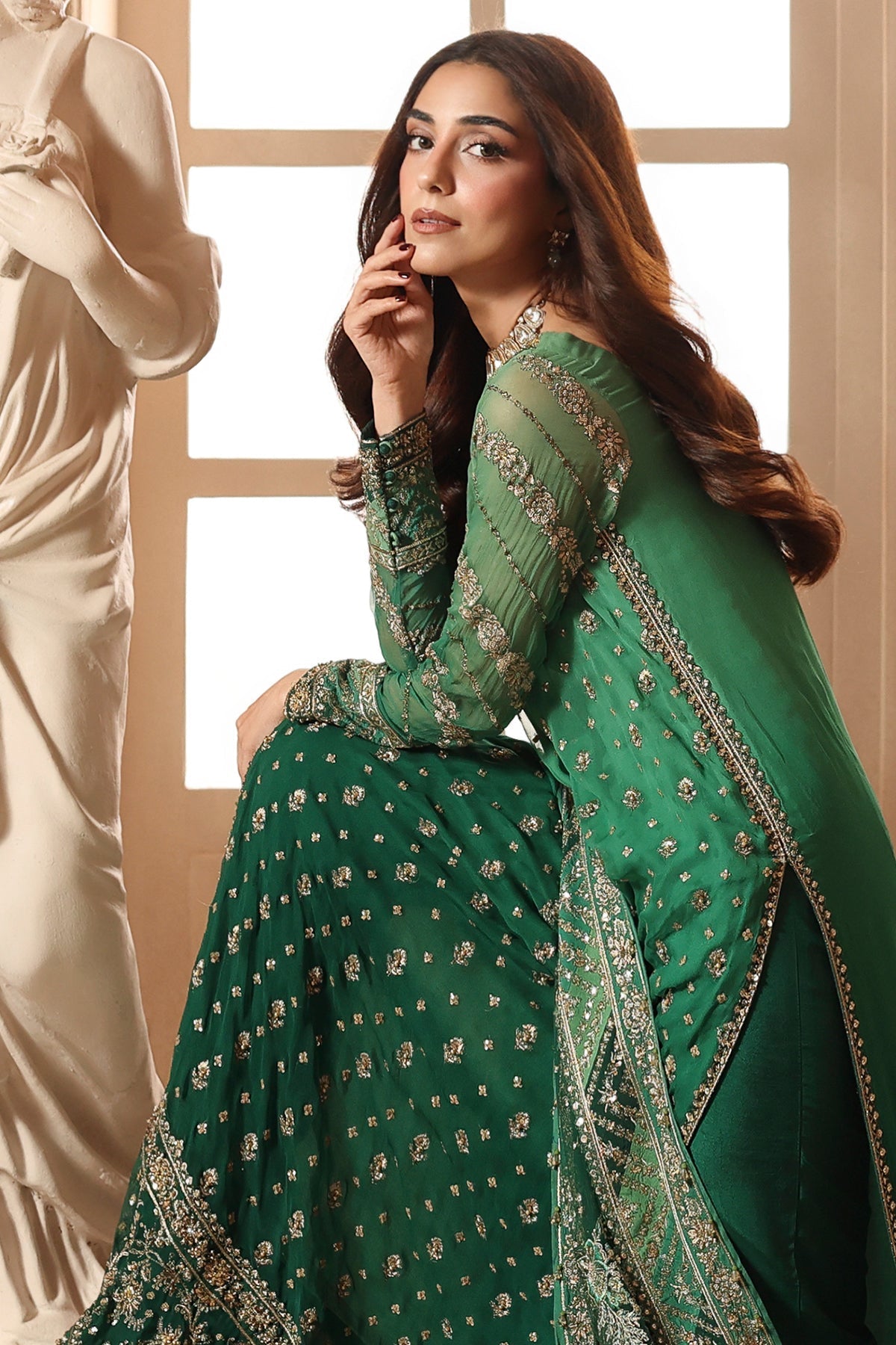 Charizma | Dastan e Jashan |DJW6-03 - Formal Dress - available at Maria Faisal in UK and USA.