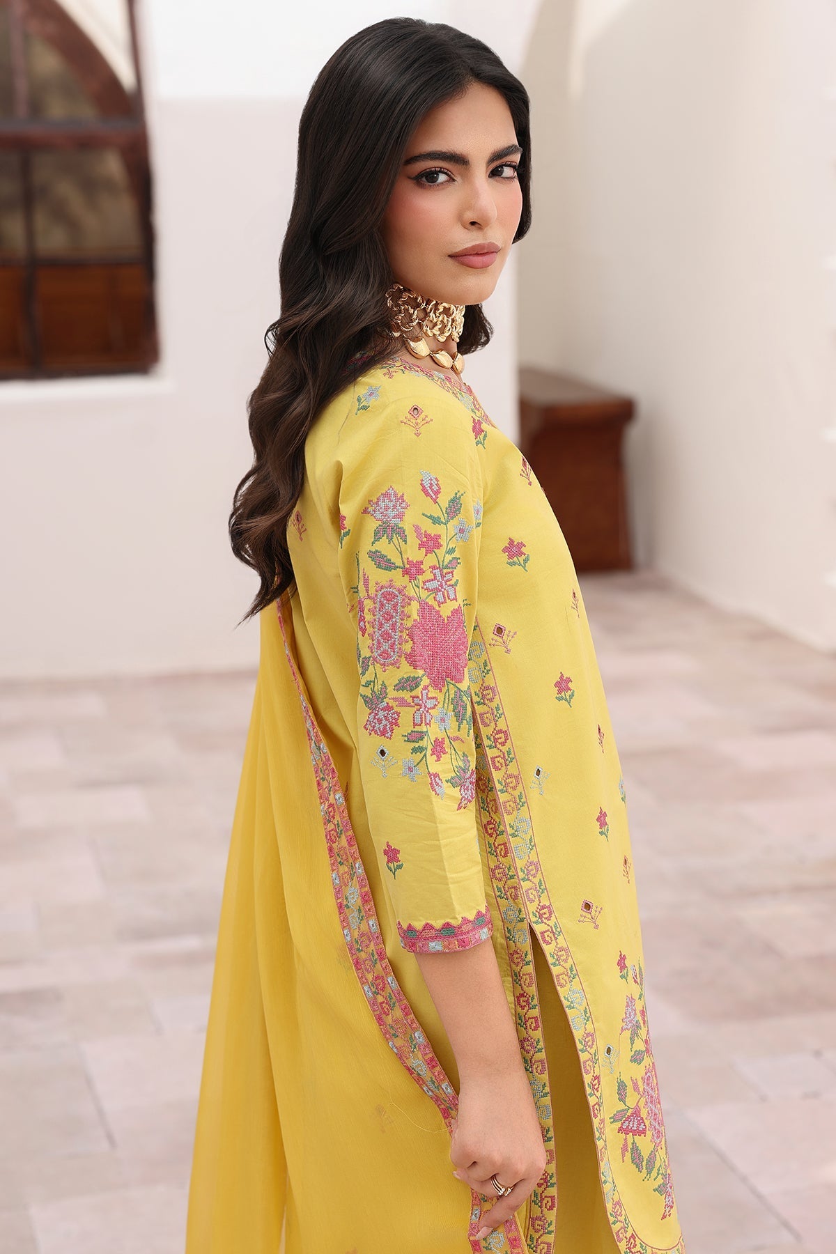 Charizma | Festive Edit | CNP-6-219 - Luxury Dress - available at Maria Faisal in UK and USA.