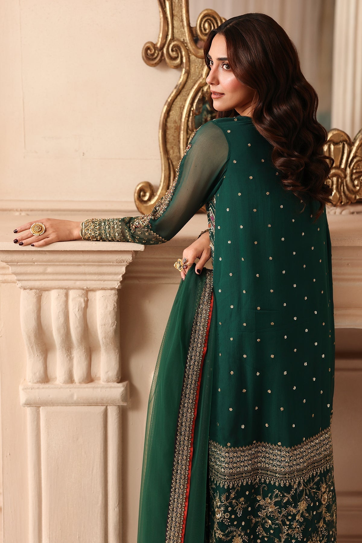 Charizma | Dastan e Jashan | DJW6-07 - Formal Dress - available at Maria Faisal in UK and USA.
