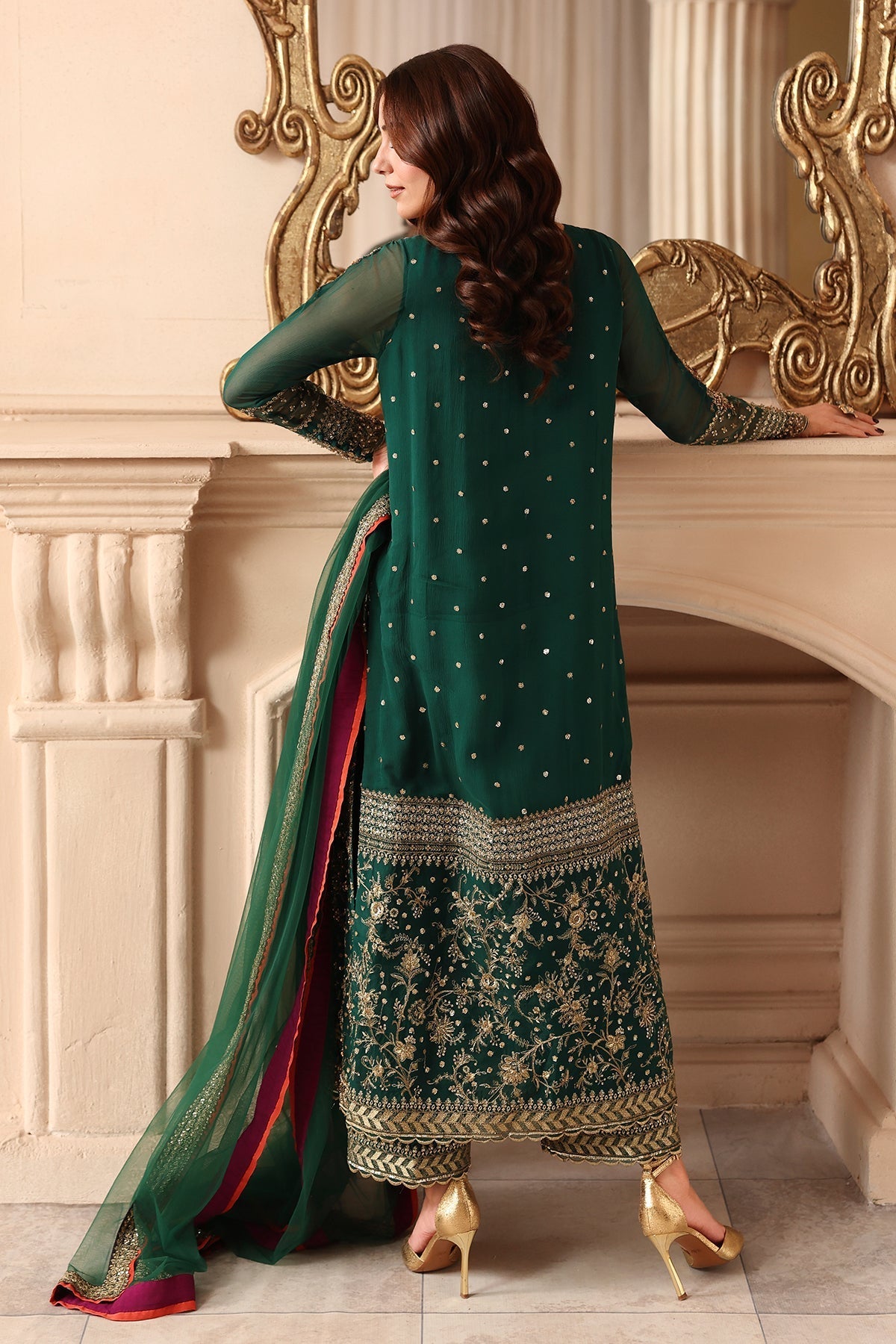 Charizma | Dastan e Jashan | DJW6-07 - Formal Dress - available at Maria Faisal in UK and USA.