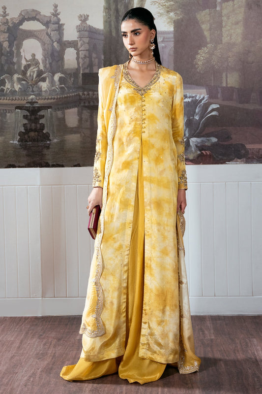 Mina Kashif | Loona Luxe Formals |Zareen - Formal Dress - available at Maria Faisal in UK and USA.