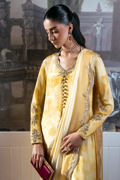 Mina Kashif | Loona Luxe Formals |Zareen - Formal Dress - available at Maria Faisal in UK and USA.