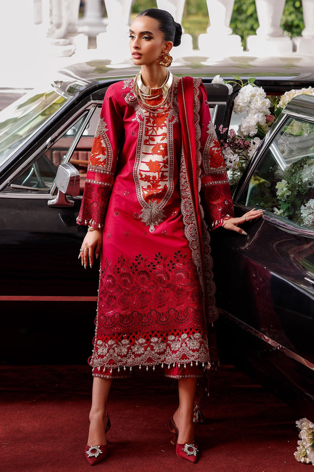 Charizma | Tabeer Lawn Vol 25 | CT5-12 by Maria Faisal - Registered Vendor of : Charizma - type : Ladies Clothes - 100% original wedding dresses