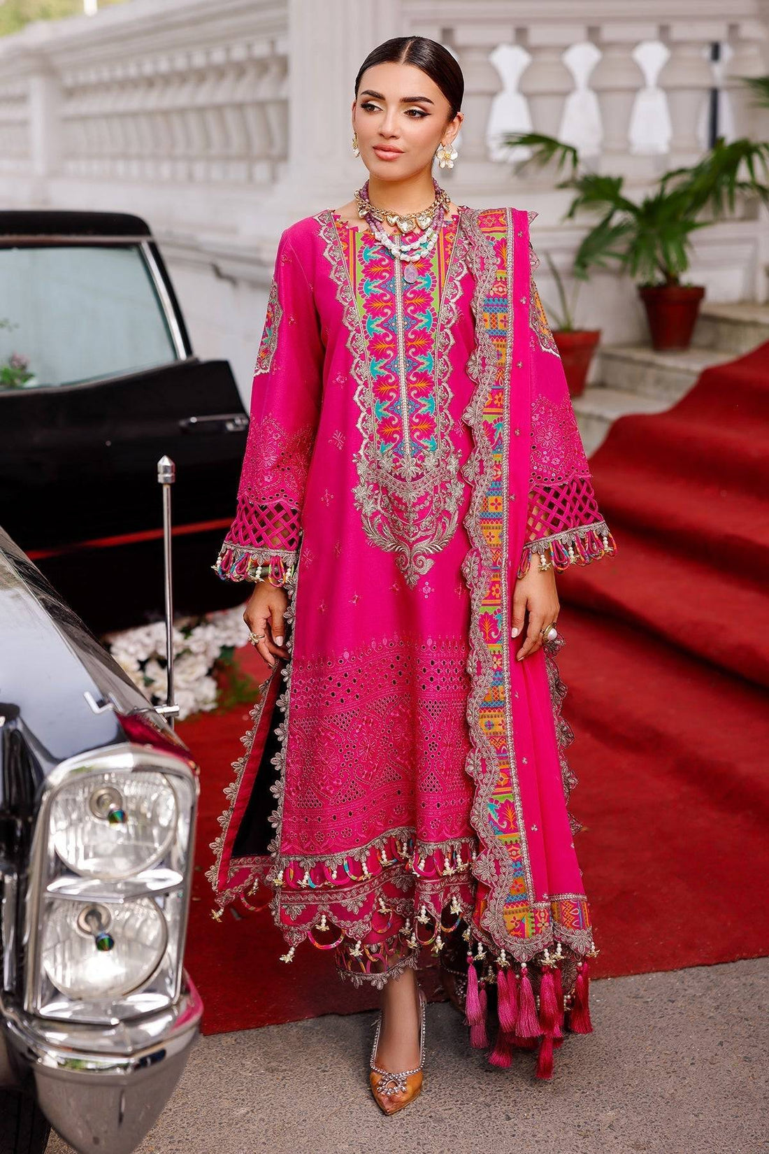Charizma | Tabeer Lawn Vol 25 | CT5-14 by Maria Faisal - Registered Vendor of : Charizma - type : Ladies Clothes - 100% original wedding dresses
