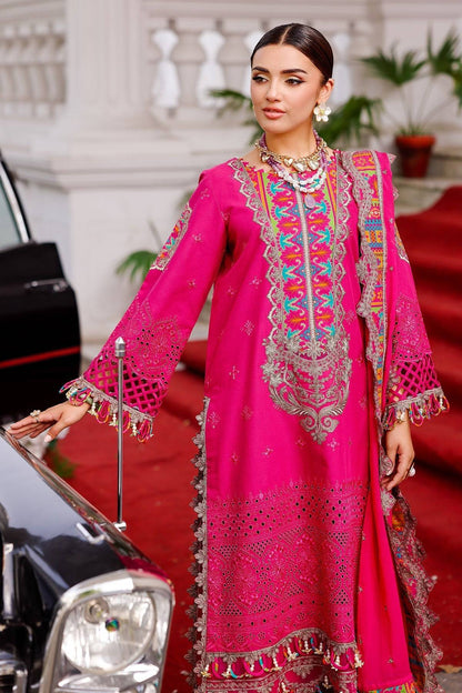 Charizma | Naranji Lawn 25 | CT5-14 by Maria Faisal - Registered Vendor of : Charizma - type : Ladies Clothes - 100% original wedding dresses