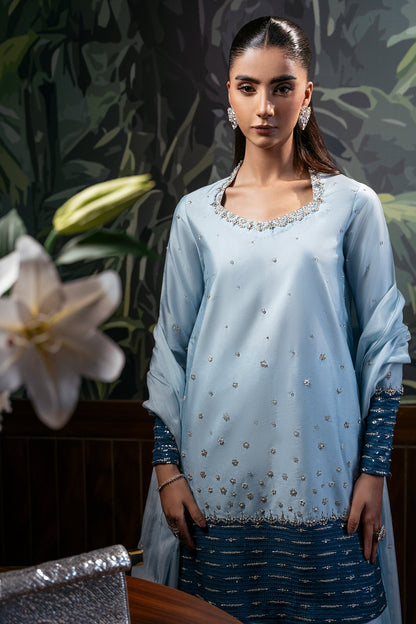 Mina Kashif | Loona Luxe Formals | Amara - Formal Dress - available at Maria Faisal in UK and USA.