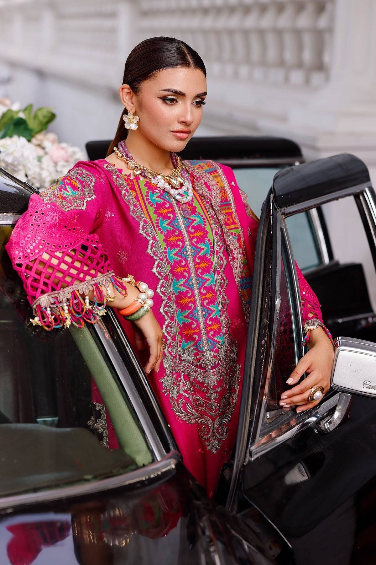 Charizma | Tabeer Lawn Vol 25 | CT5-14 by Maria Faisal - Registered Vendor of : Charizma - type : Ladies Clothes - 100% original wedding dresses
