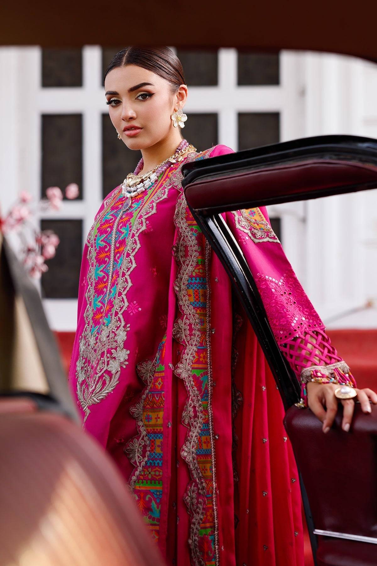 Charizma | Tabeer Lawn Vol 25 | CT5-14 by Maria Faisal - Registered Vendor of : Charizma - type : Ladies Clothes - 100% original wedding dresses