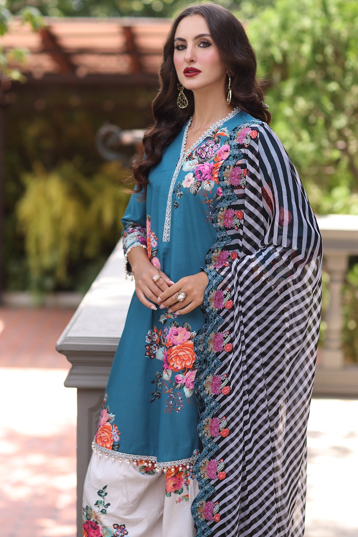 Charizma | Chunnri Collection | CH6-11 - Luxury Dress - available at Maria Faisal in UK and USA.