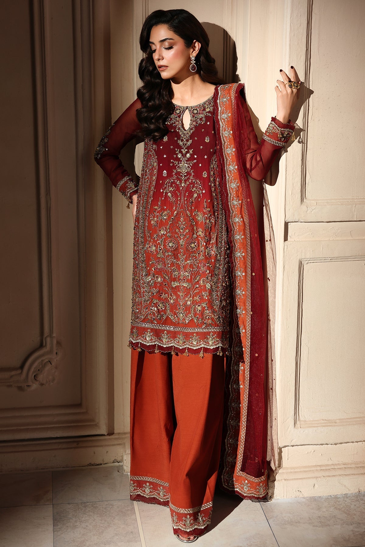 Charizma | Dastan e Jashan |DJW6-08 - Formal Dress - available at Maria Faisal in UK and USA.