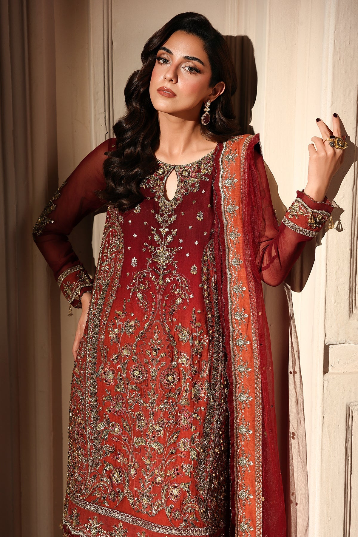 Charizma | Dastan e Jashan |DJW6-08 - Formal Dress - available at Maria Faisal in UK and USA.