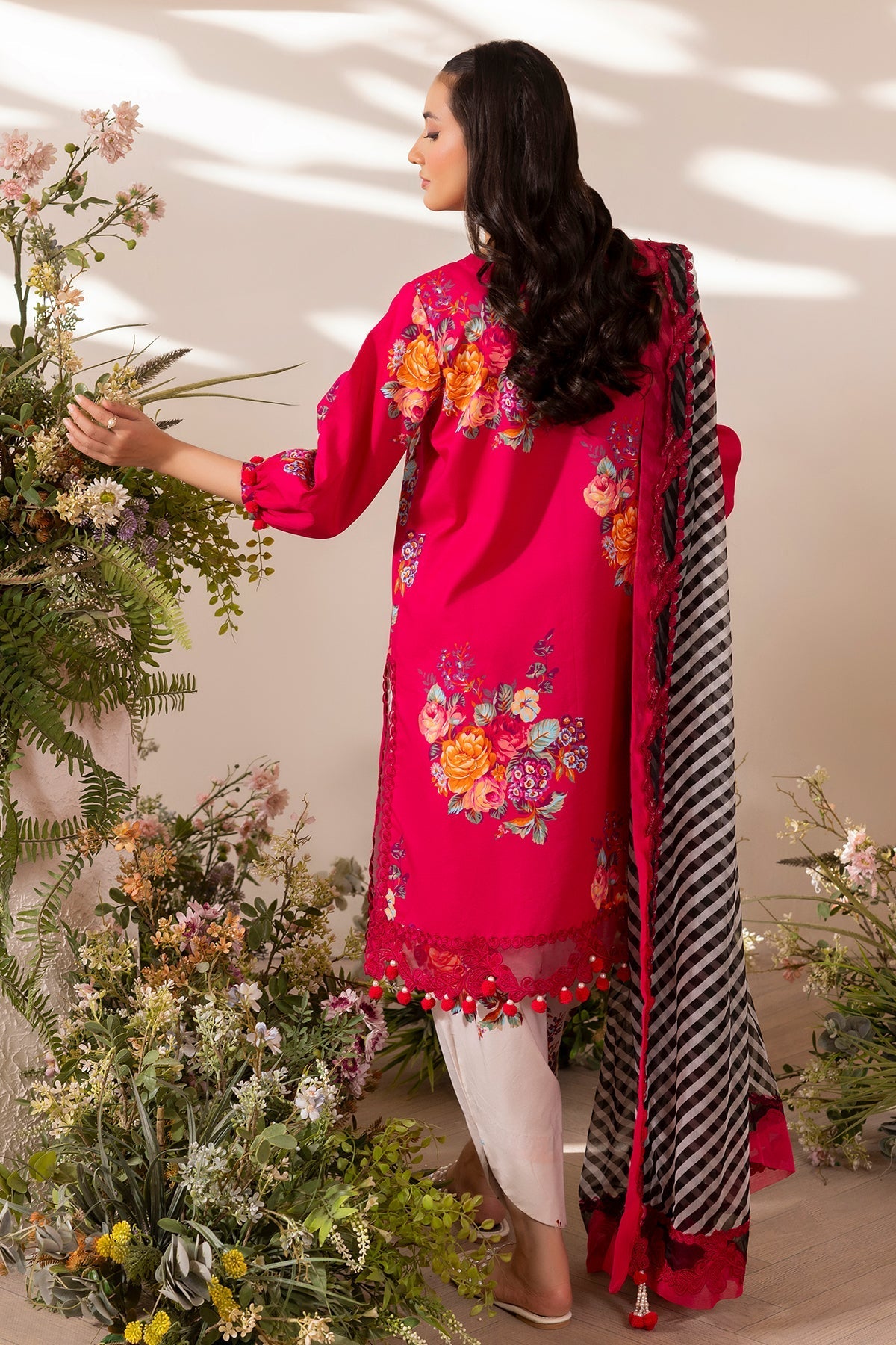Charizma | Chunnri Collection | CH6-10 - Luxury Dress - available at Maria Faisal in UK and USA.