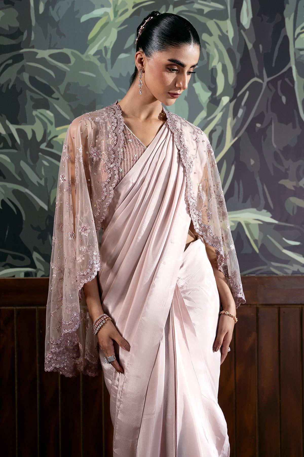Mina Kashif | Loona Luxe Formals | Vanya - Formal Dress - available at Maria Faisal in UK and USA.