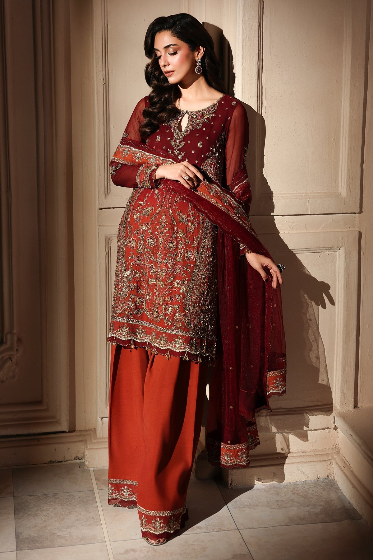 Charizma | Dastan e Jashan |DJW6-08 - Formal Dress - available at Maria Faisal in UK and USA.