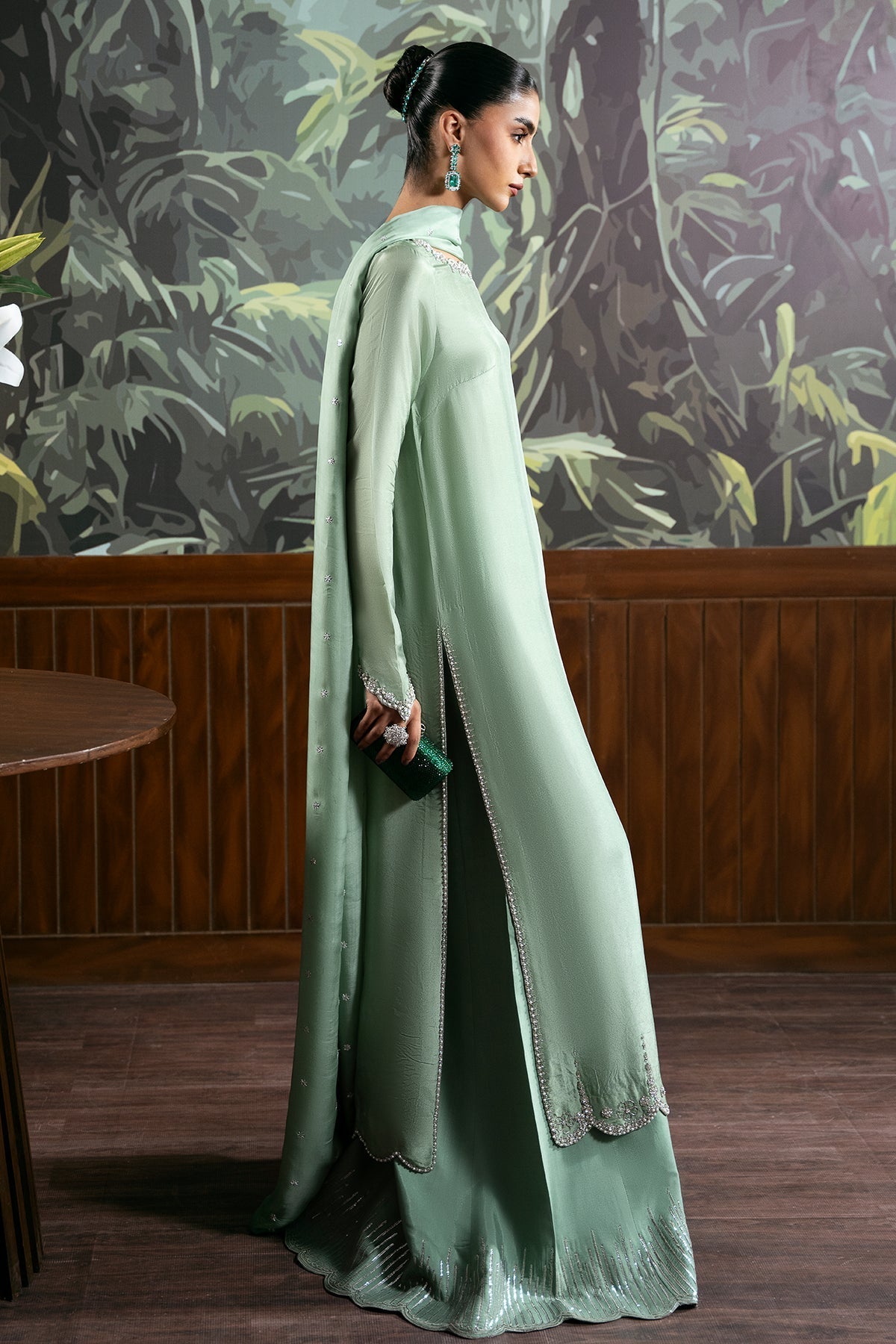 Mina Kashif | Loona Luxe Formals | Selora - Formal Dress - available at Maria Faisal in UK and USA.