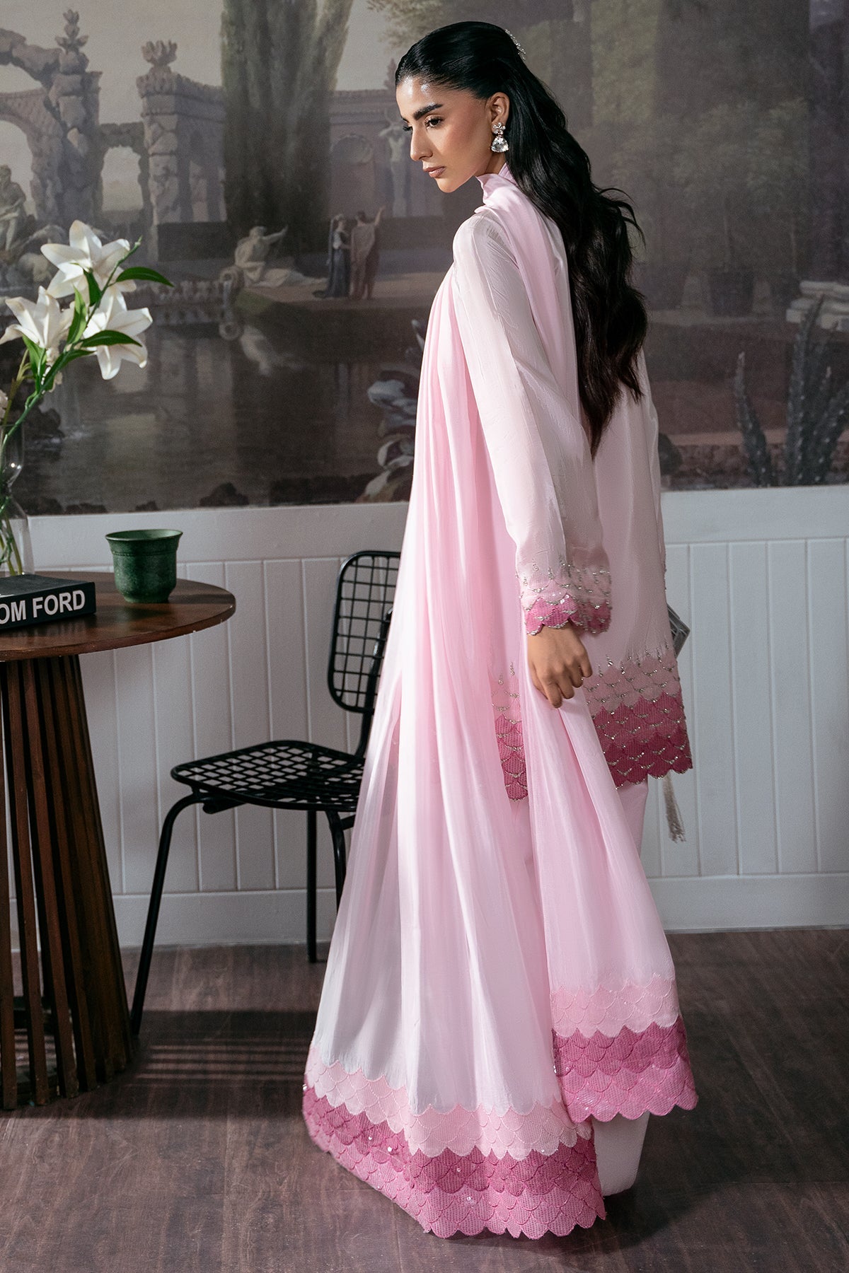 Mina Kashif | Loona Luxe Formals | Aurel - Formal Dress - available at Maria Faisal in UK and USA.