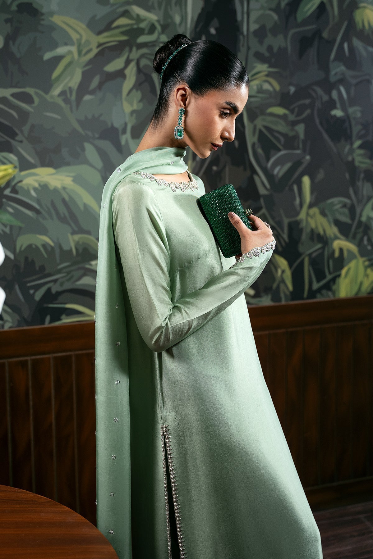 Mina Kashif | Loona Luxe Formals | Selora - Formal Dress - available at Maria Faisal in UK and USA.