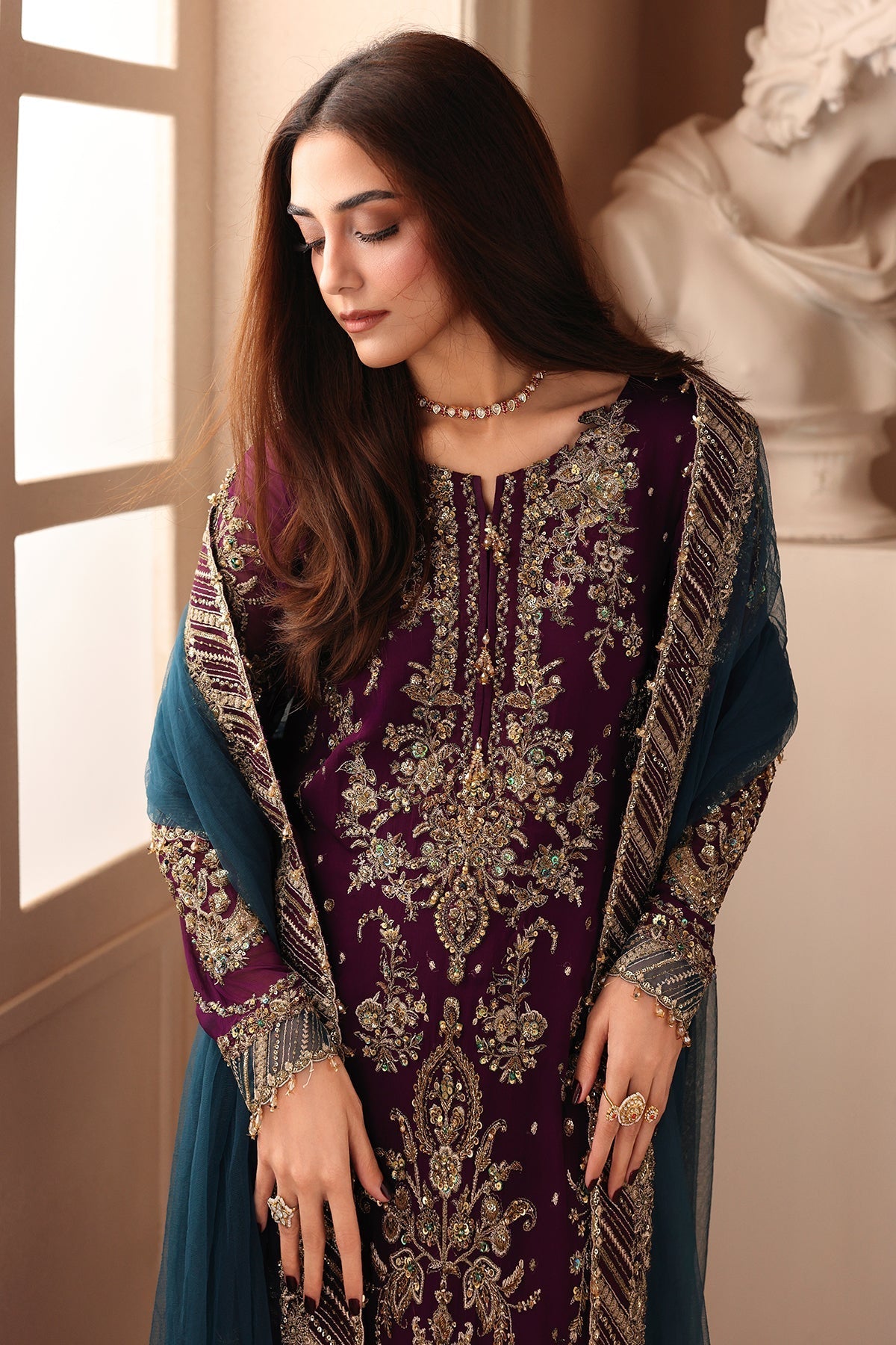 Charizma | Dastan e Jashan |DJW6-01 - Formal Dress - available at Maria Faisal in UK and USA.