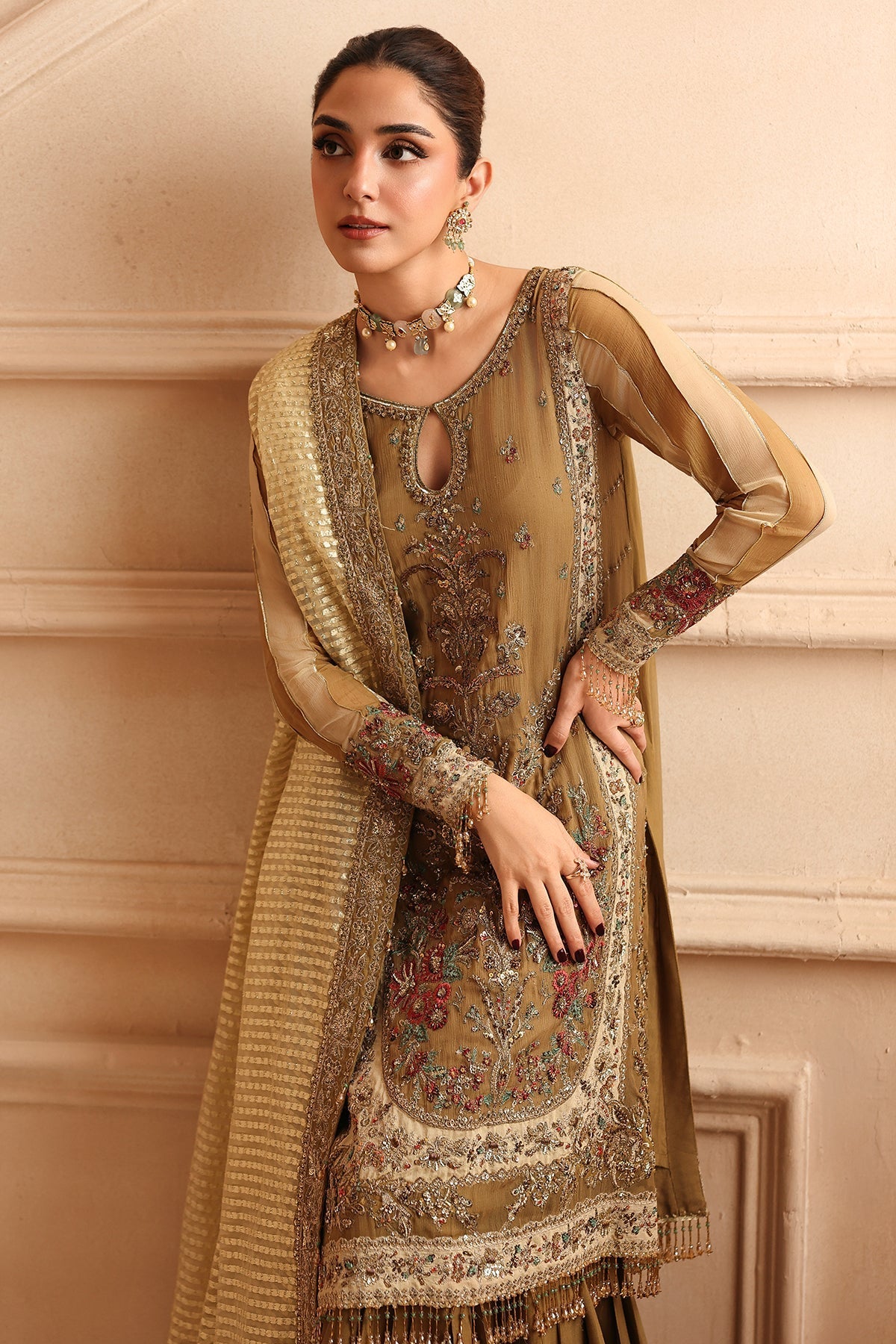 Charizma | Dastan e Jashan | DJW6-06 - Formal Dress - available at Maria Faisal in UK and USA.