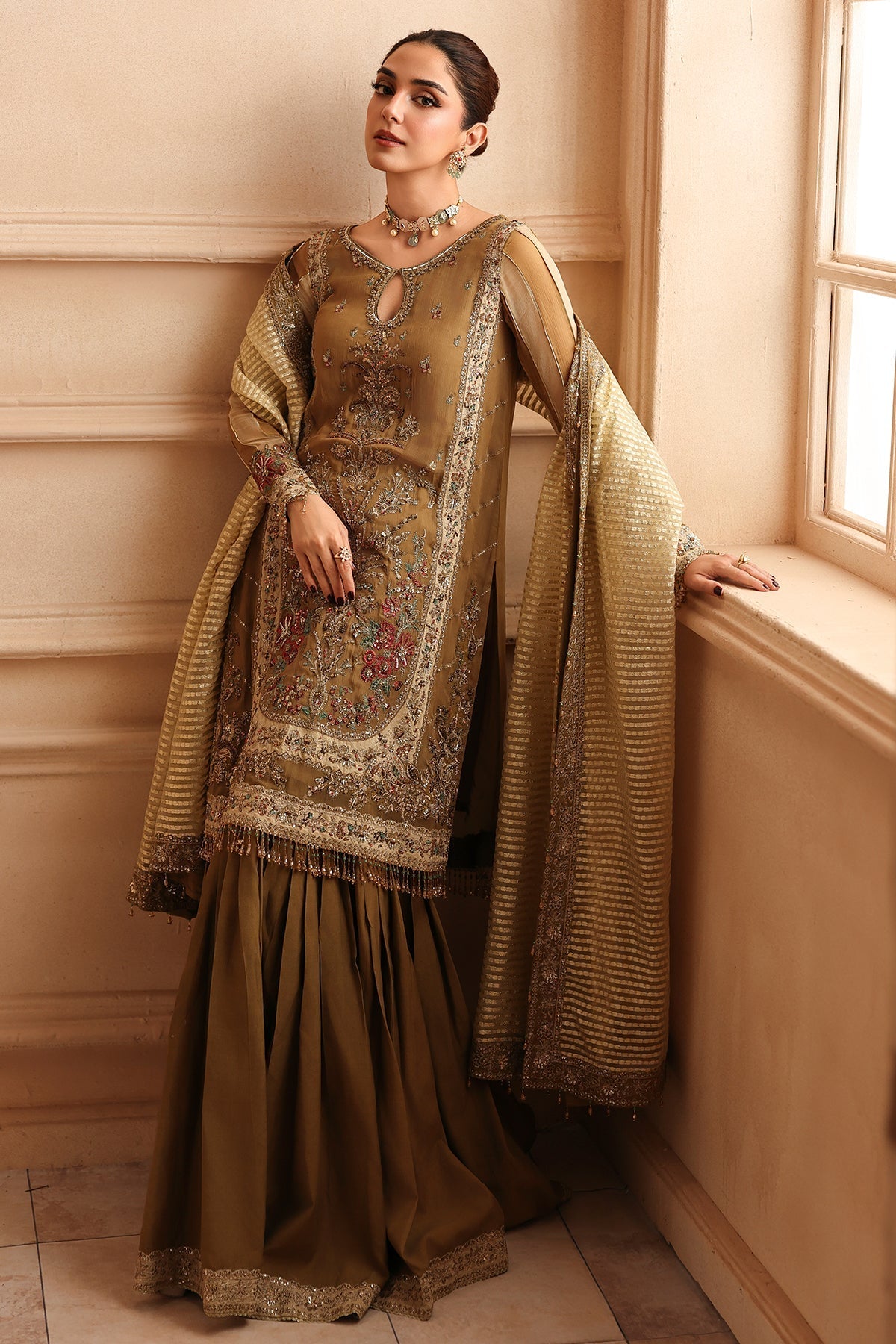 Charizma | Dastan e Jashan | DJW6-06 - Formal Dress - available at Maria Faisal in UK and USA.