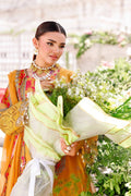 Charizma | Naranji Lawn 25 | CT5-13 by Maria Faisal - Registered Vendor of : Charizma - type : Ladies Clothes - 100% original wedding dresses