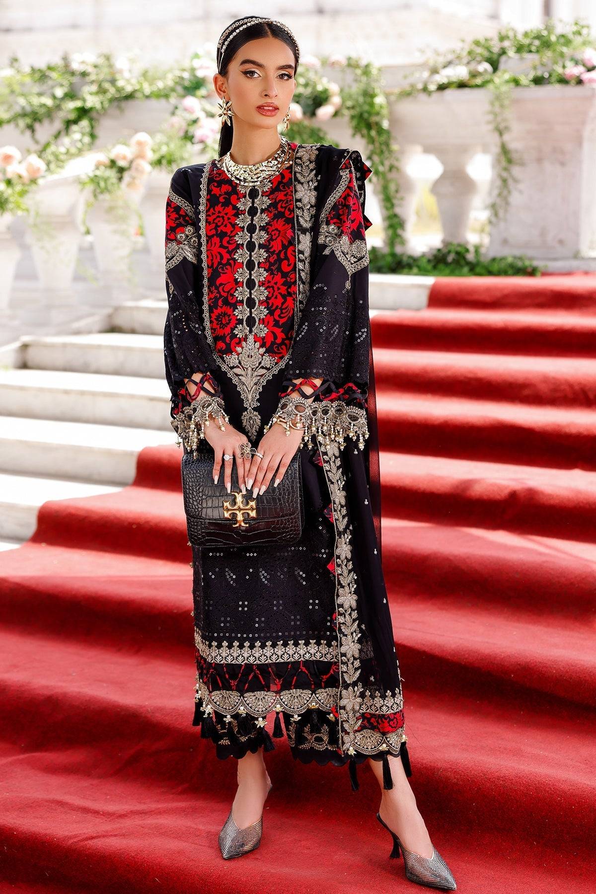 Charizma | Tabeer Lawn Vol 25 | CT5-09 by Maria Faisal - Registered Vendor of : Charizma - type : Ladies Clothes - 100% original wedding dresses