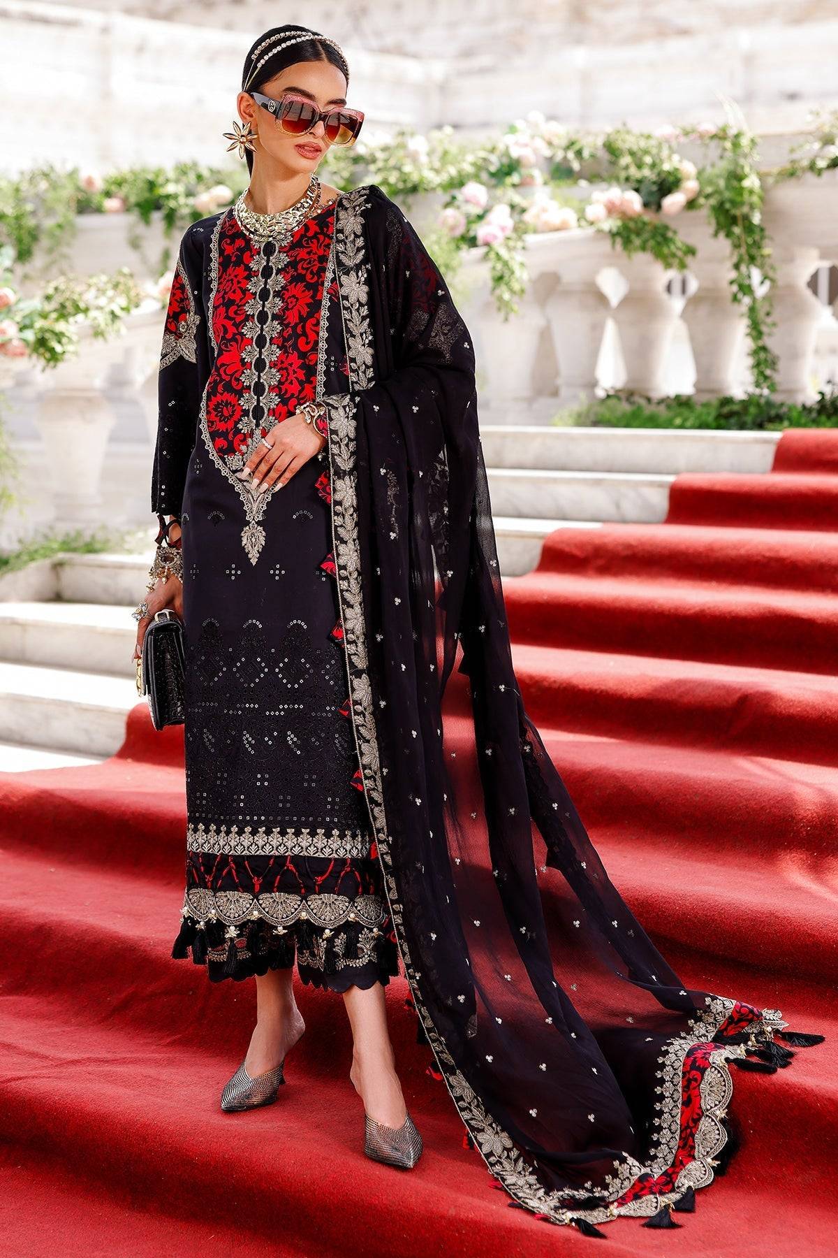 Charizma | Tabeer Lawn Vol 25 | CT5-09 by Maria Faisal - Registered Vendor of : Charizma - type : Ladies Clothes - 100% original wedding dresses