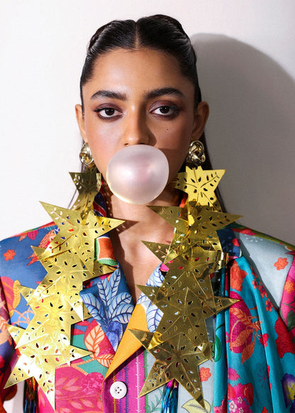 Hussain Rehar | Pay Day | Cerise - Ladies Clothes - Maria Faisal