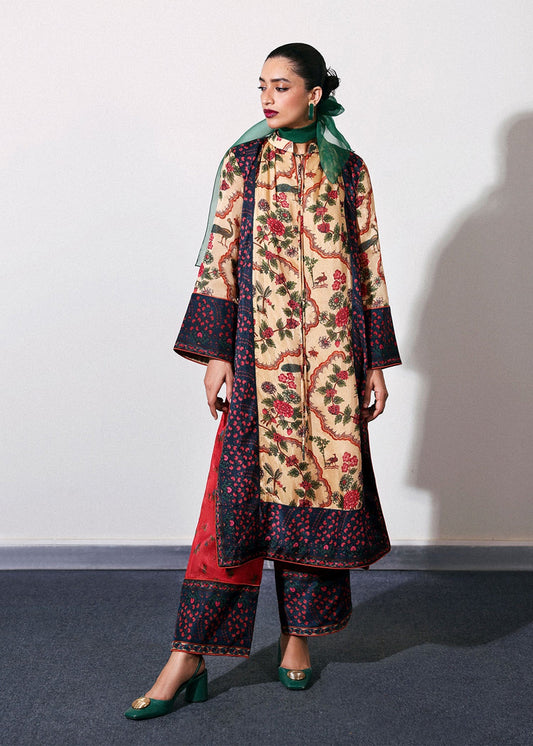 Hussain Rehar | Pay Day | Mocha - Ladies Clothes - Maria Faisal