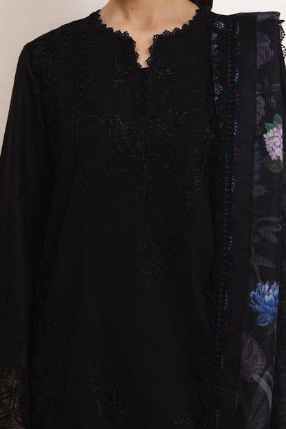 Afrozeh | Basic Pret 26 RTW |BRUME - Casual Dress - available at Maria Faisal in UK and USA.