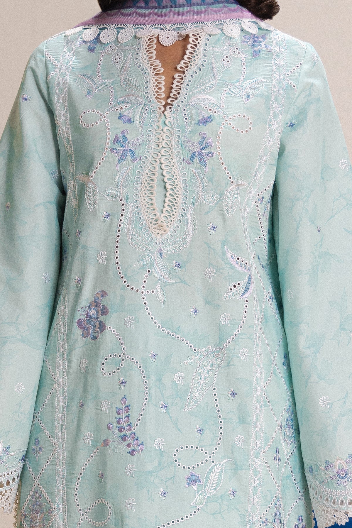 Afrozeh | Basic Pret 26 RTW |LUEUR - Casual Dress - available at Maria Faisal in UK and USA.