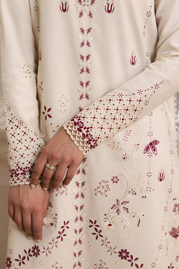Afrozeh | Basic Pret 26 RTW |BLANCHE - Casual Dress - available at Maria Faisal in UK and USA.
