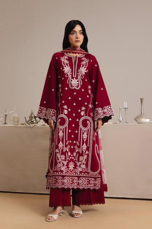 Afrozeh | Basic Pret 26 RTW | LUNE - Casual Dress - available at Maria Faisal in UK and USA.