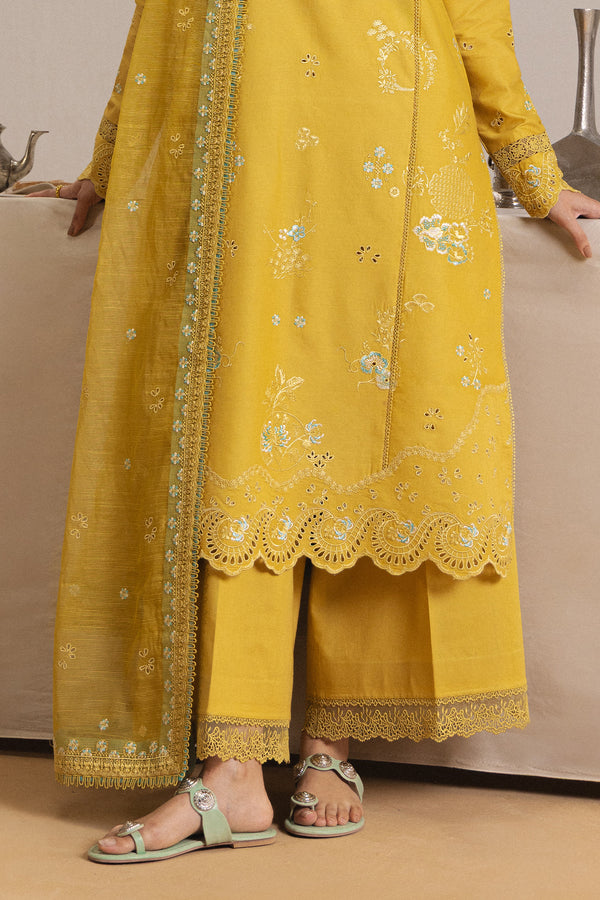 Afrozeh | Basic Pret 26 RTW | ROUGE - Casual Dress - available at Maria Faisal in UK and USA.