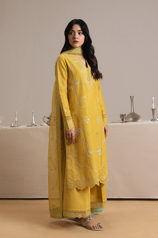 Afrozeh | Basic Pret 26 RTW | ROUGE - Casual Dress - available at Maria Faisal in UK and USA.
