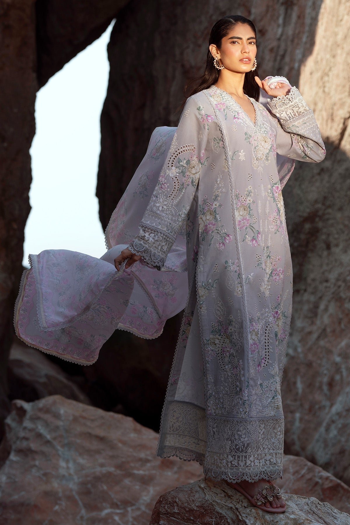 Afrozeh | Summer Together 25 | Keshi by Maria Faisal - Registered Vendor of : Afrozeh - type : Ladies Clothes - 100% original wedding dresses