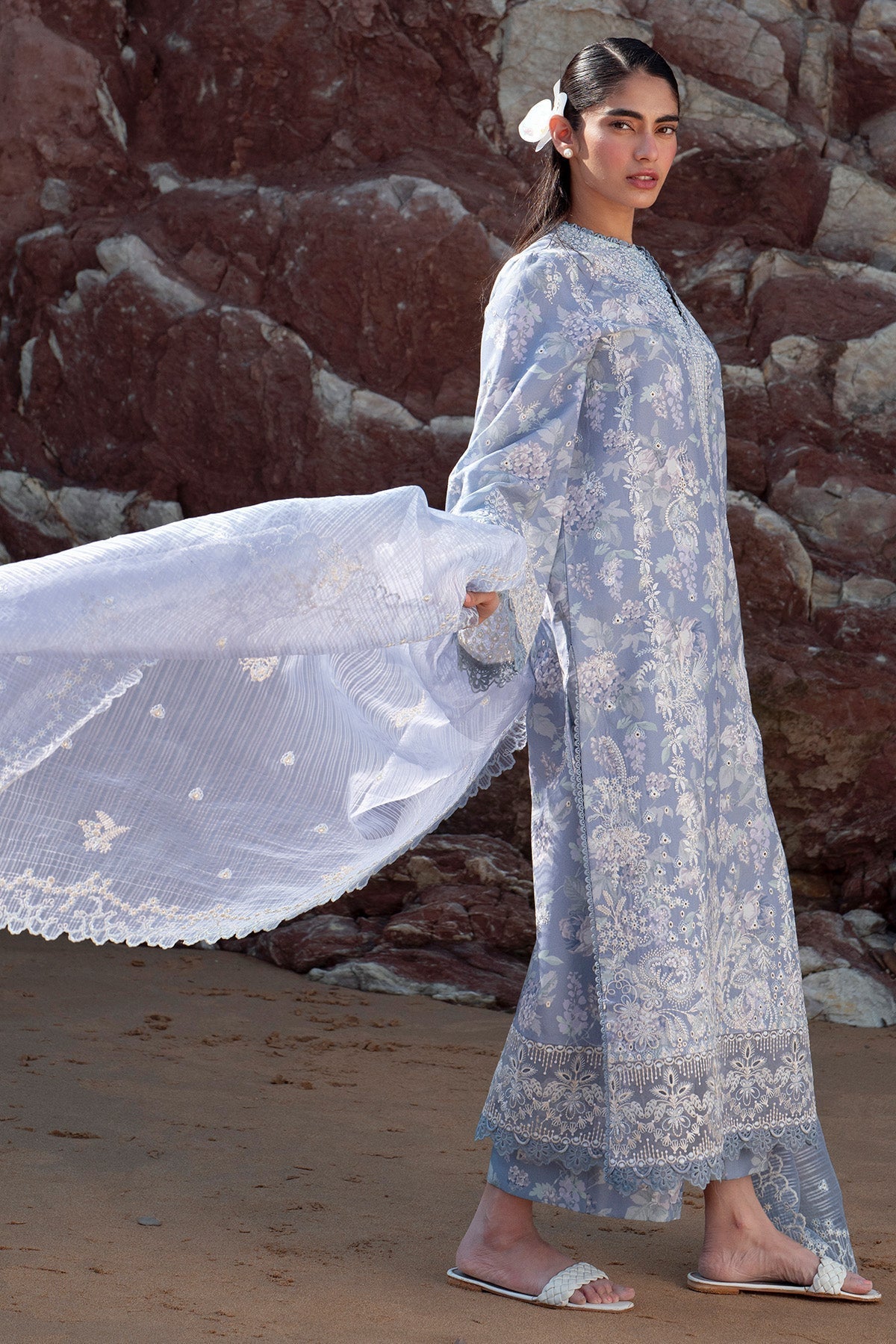 Afrozeh | Summer Together 25 | Moonlight by Maria Faisal - Registered Vendor of : Afrozeh - type : Ladies Clothes - 100% original wedding dresses