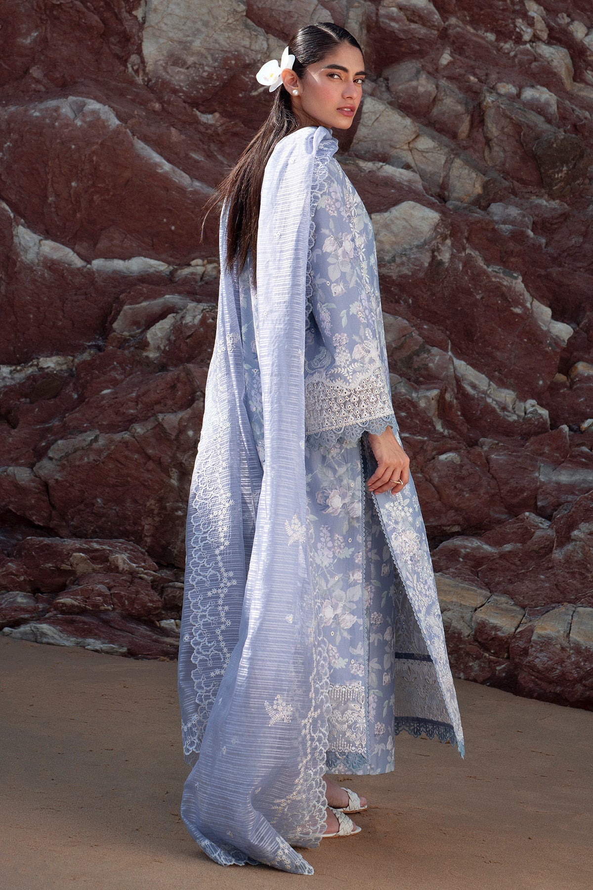 Afrozeh | Summer Together 25 | Moonlight by Maria Faisal - Registered Vendor of : Afrozeh - type : Ladies Clothes - 100% original wedding dresses