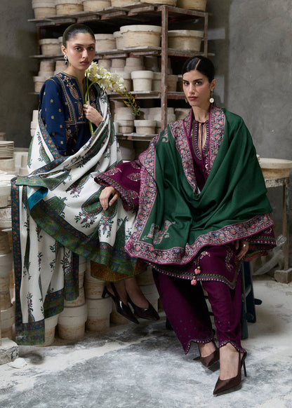 Hussain Rehar | Khaddar Pret 25 |NASHIMAN - Luxury Dress - available at Maria Faisal in UK and USA.