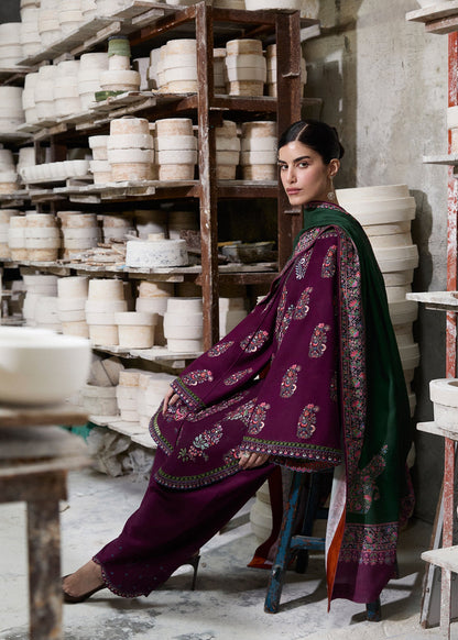 Hussain Rehar | Khaddar Pret 25 |NASHIMAN - Luxury Dress - available at Maria Faisal in UK and USA.