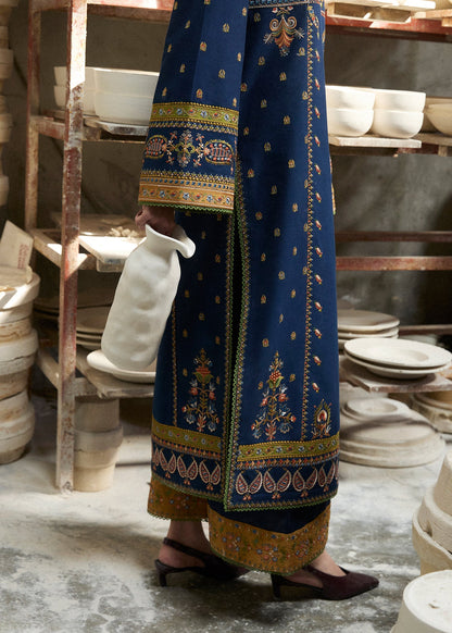 Hussain Rehar | Khaddar Pret 25 | AFSANAH - Luxury Dress - available at Maria Faisal in UK and USA.