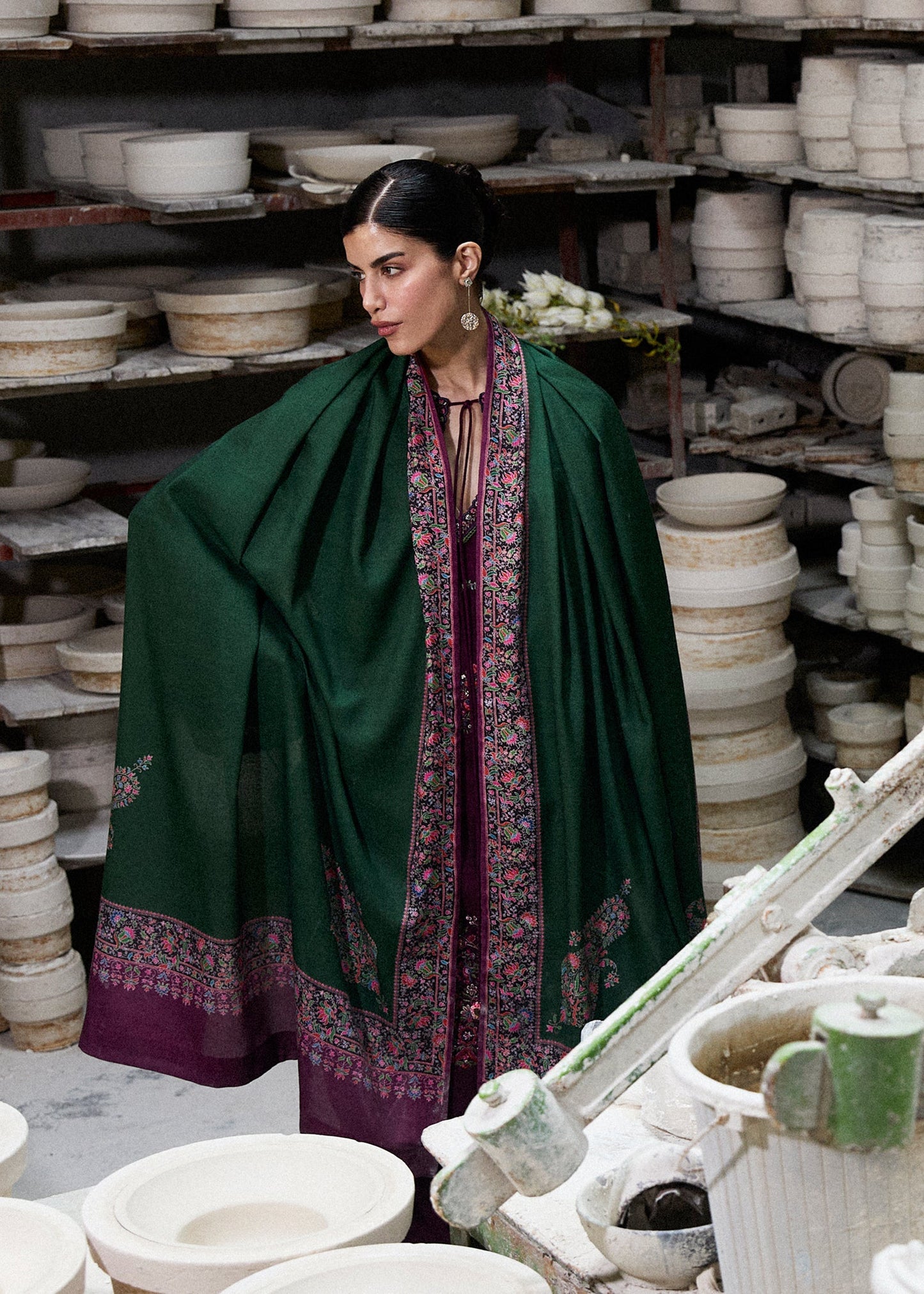 Hussain Rehar | Khaddar Pret 25 |NASHIMAN - Luxury Dress - available at Maria Faisal in UK and USA.