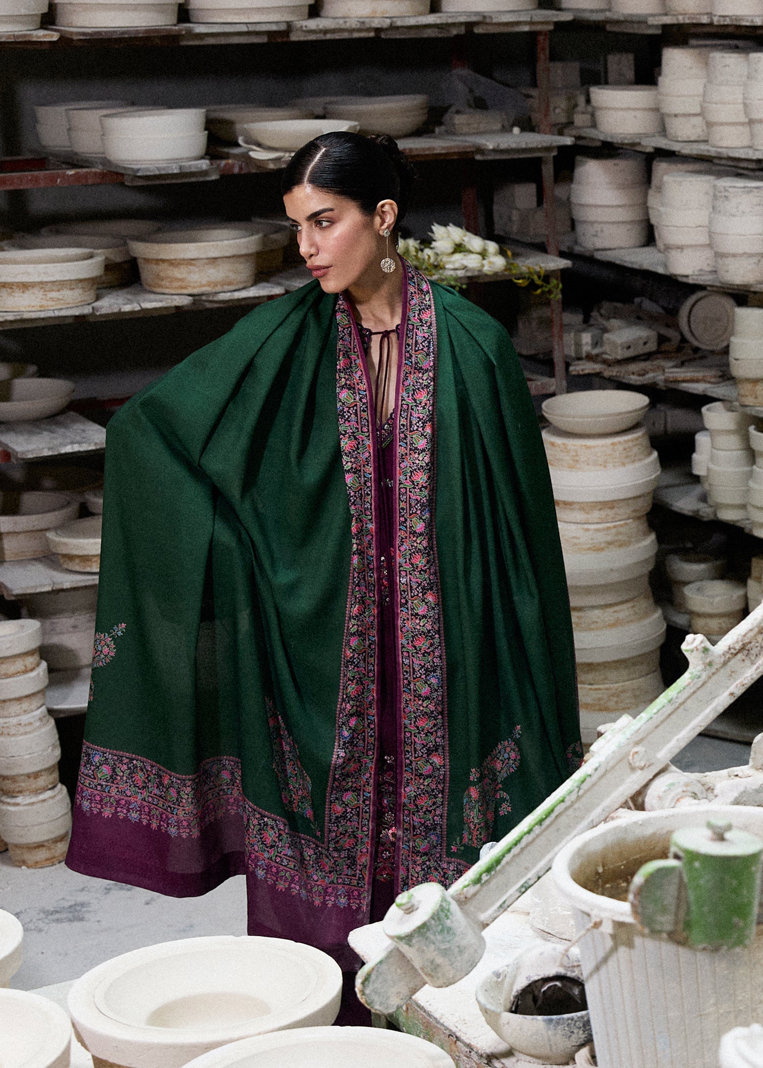 Hussain Rehar | Khaddar Pret 25 |NASHIMAN - Luxury Dress - available at Maria Faisal in UK and USA.