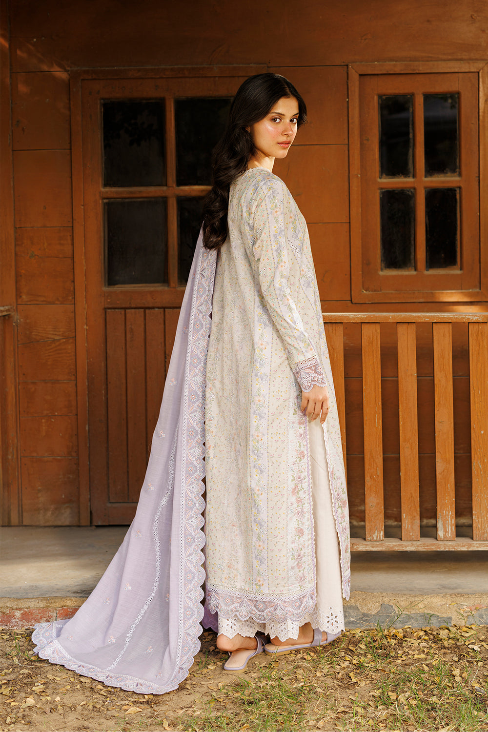 Afrozeh | Summer Together 26 | Solayne - Luxury Dress - available at Maria Faisal in UK and USA.