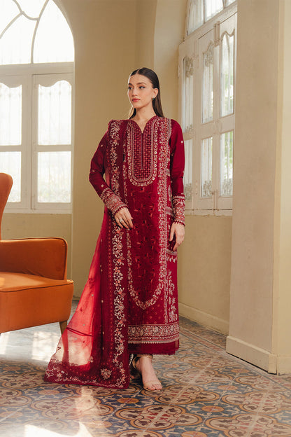 Afrozeh | Day Break 26 | Sundrown - Luxury Dress - available at Maria Faisal in UK and USA.