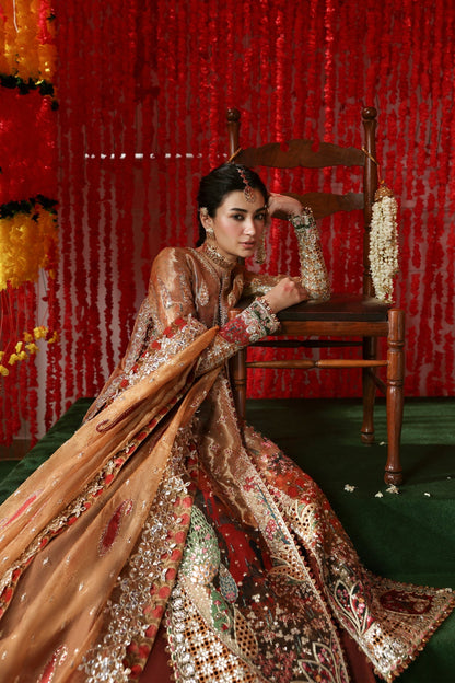 Afrozeh | Shehnai Wedding Formals 25 | Poshna - Ladies Clothes - Maria Faisal