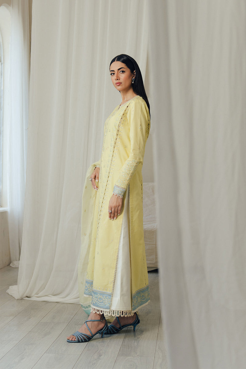 Afrozeh | Day Break 26 | Dayglow - Luxury Dress - available at Maria Faisal in UK and USA.
