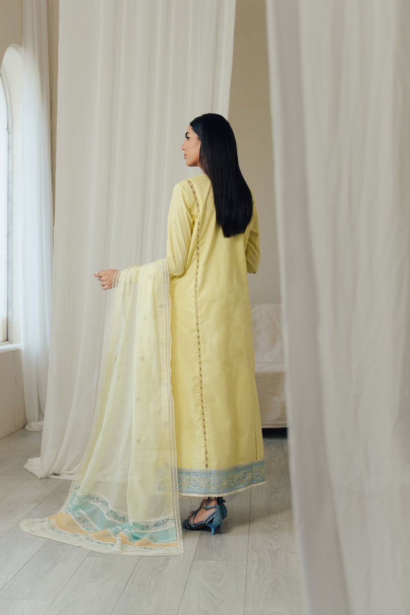 Afrozeh | Day Break 26 | Dayglow - Luxury Dress - available at Maria Faisal in UK and USA.