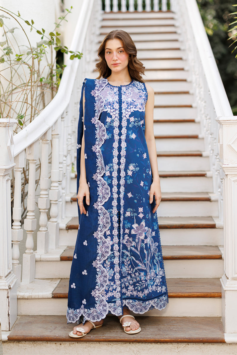 Afrozeh | Summer Together 26 | Celestara - Luxury Dress - available at Maria Faisal in UK and USA.