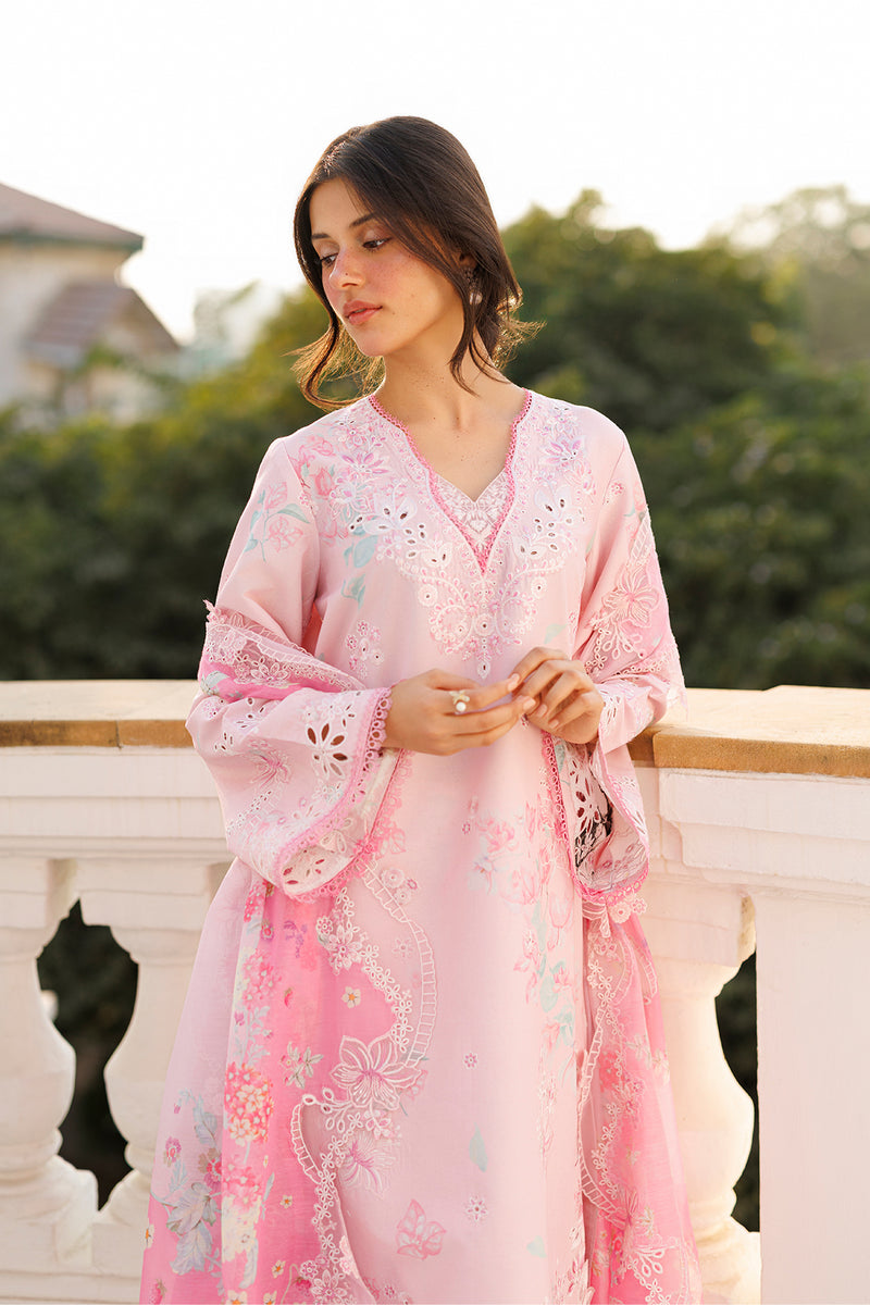 afrozeh pink dress Afrozeh Pink Formal Collection Organza Dress 3pc GoodLuck Collections